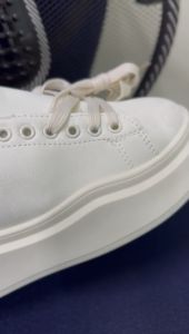 Rosie pu embossed thick sole fashion sneaker shoes