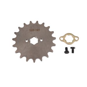 520-20mm 10T 11T 12T 13T 14T 15T 16T 18T 19T 20T 21T 22T Tooth Front Engine Sprocket Chain  For Dirt Bike Steel Bikes ATV Quad