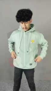 Dezirose Sweater Hoodie Sun Flower Fleece Tebal Premium Distro Size M-XXL ( Pria & Wanita )