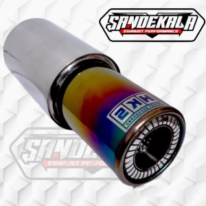 KNALPOT RACING MOBIL HKS sedet pelangi gronel suara ngebas Alus