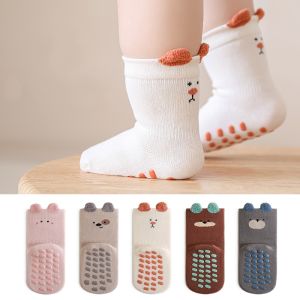 Tất Cotton Trẻ Em Cho Bé Trai Và Bé Gái Chống Trượt In Hình Hoạt Hình Dễ Thương Tất Dệt Kim Mềm Mại Cho Trẻ Mới Biết Đi 3-5 Tuổi