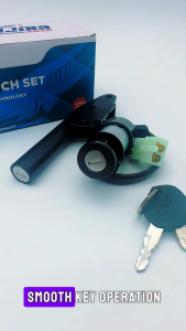 MG Kujira Switch Set for HONDA XRM 110 - High Quality Ignition Switch with Seat Lock