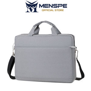 MENSPE Laptop Bag 15.6 Inch Thickened Airbag Bags Digital Storage Bag Accessories Computer Crossbody Bag Travel Single Shoulder Bag
