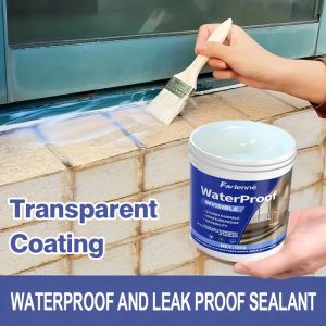 Super Invisible Transparent Waterproof Sealant Nano Leak-Proof Coating Crystal Clear Sealing Glue -Once solution the recurring
