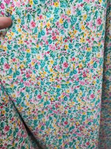 🔥Sale🔥ผ้าเมตร ลายดอกไม้เล็ก มินิมอล วินเทจ ผ้าคอตตอลผสม ถ่ายพร็อพ ฉาก ผ้าปู ปูโต๊ะ จัดชิ้นยาวได้ หน้ากว้าง 110-115cm