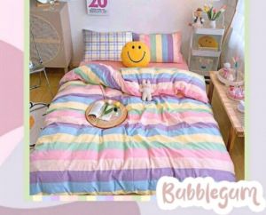 Double Bed T 15cm Sarung Kasur Busa Resleting Samping... L