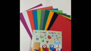 Foam Sheets/Sponge Paper A4 20x30cm Assorted Colours (10s)
