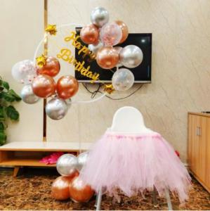 Birthday Balloon Holder Balloons Stand Column Round Love Glow Balloon Kids Birthday Party Wedding Decoration Supplies
