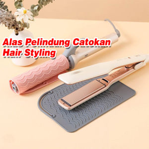 Alas Pelindung Catokan Silicone Tahan Panas Hair Styling Travel Protector