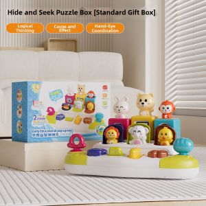 GOODWAY | Causal Relationship Intellectual Development Switch Box Toy for 1-3 Year Olds