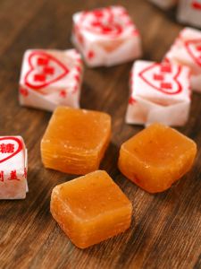 Authentic Chaozhou Pig Oil Candy 400g Jar Traditional Snack Nostalgic Gel Candy from Shantou City Guangdong Province