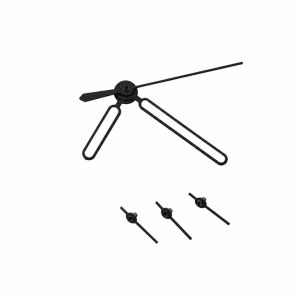 Modified Watch Hands for VK63 Movement Green Luminous Logbook Needle Silver Black White Watch Accessories