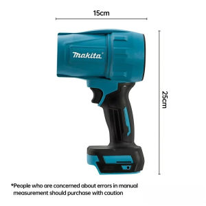 Makita | Makita 18 Violent Blower 30000RPM Turbo Jet Fan Electric Air Duster wind speed Turbo Rechargeable with Light Car Cleanin