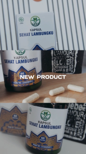 Kapsul Sehat Lambungku Obat Maag Pereda Asam Lambung GRED Gangguan Pencernaan