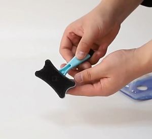 (Combo) Lược chải lông rụng cho Chó Mèo lông vừa và dài có nút bấm nhả lông size nhỏ - Love Pets Shop