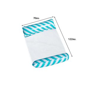 Inflatable Recliner เก้าอี้เตียงแบบพกพา Inflatable Water เตียงนอนพับสระว่ายน้ํา Air ที่นอนสําหรับสระว่ายน้ํา Party