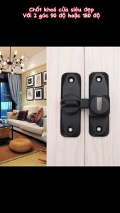 Chốt khóa cửa lùa khóa cửa trượt đa năng 90°180° chốt khóa cửa các loại - 133 Chốt Khóa Cửa Nhiều Màu Sắc Khóa Cửa Bằng Hợp Kim Kẽm - Lazada