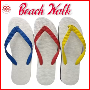 Authentic and Original Beach Walk White Top Rubber Flipflops