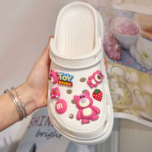 Crocs Phụ Kiện Tương Thích Khóa Giày Dễ Thương Lỗ Trang Trí Giày Hoa Diy Đáng Yêu Kẹp Để Làm Tắc Giày