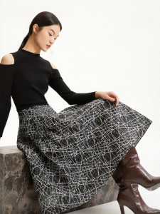 Vero Moda | Đầm Midi A-Line Mới Thu Đẹp Nét Kinh Doanh Dễ Dàng Cổ Cao