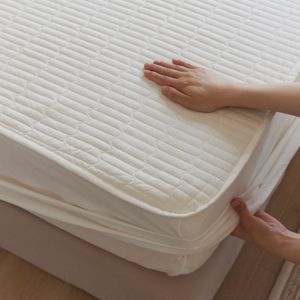 Quilted Cotton Bed Skirt Anti-slip Machine Washable