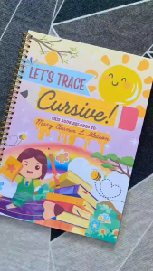 Cursive Workbook Tracing Handwriting Practice for Beginners