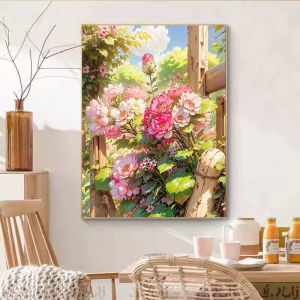 Đạo Cụ Thêu Kim Cương Garden Healing Series Handmade Diamond Sticker Vật Dụng Thêu Kim Cương Đồ Trang Trí Phòng Khách