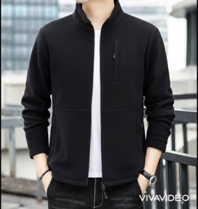 ÁO KHOÁC NAM THU ĐÔNG CHẤT NỈ BÔNG DÀY TTMS1078