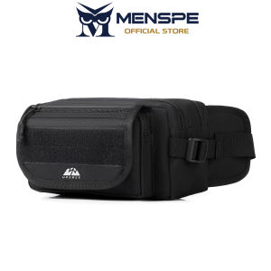 MENSPE Fashion Waist Bag Men Chest Bag Waterproof Sports Bag Large Capacity Casual Bag Lightweight Messenger Bag Outdoor Fitness Bag Business Bag