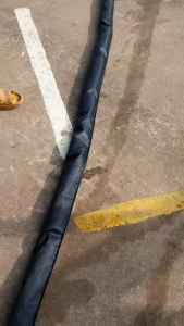 สายผ้าส่งน้ำ ผ้าร่ม FB-1) (ยาว 50 เมตร) หน้า 2345678 สายผ้าท่อส่งน้ำผ้าร่มเคลือบกันน้ำ ใช้สวมปากท่อพญานาคส่งน้ำไปแปลงนา