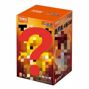 Original Blokees NARUTO Building Blocks Toys Uzumaki Kakashi Itachi Jiraiya Pain Hinata Action Model Figure Assembly Kids Toys