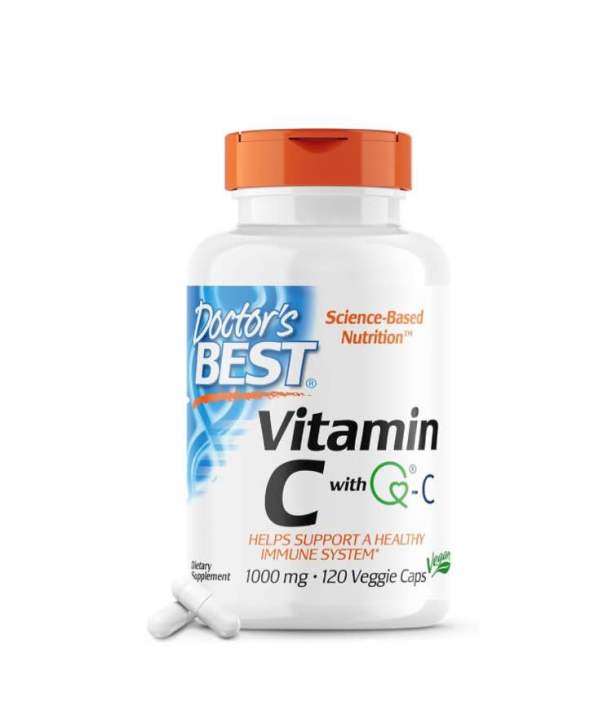 Qual C Doctor's Best, Vitamin C with Quali-C 1000 mg 120 Veg | Lazada.co.th