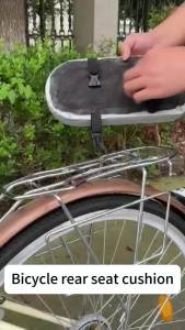 Universal Bicycle Seat Buckle Shockproof Anti Slip Wear Resistant Soft Bicycle Rear Cushion Rack Bicycle Accessories
