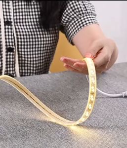 GRATIS 5X Socket Double LED 100M/Roll LED Strip 5050 Anti Air Lampu Hias Indoor/Outdor/Kolam/Taman