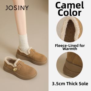 Josiny | Retro Fluffy Warm Casual Birkenstocks