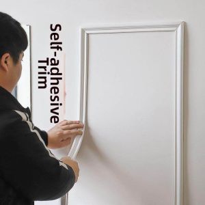Self-adhesive Chinese-style Decorative Trim Ceiling Trim Frame Poster Frame Border Edge Trim Wall Decal