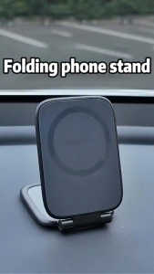 New Car Magnetic Phone Holder Ultra Thin 3.5mm Foldable Vehicle Dashboard Stand For iPhone Android