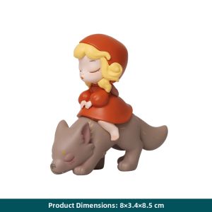 KEME LIFE | Fairy Tale Little Red Riding Hood Desk Ornament