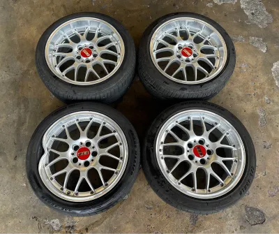 Original BBS JDM Wheel 18” 18 inch 5H 114.3 PCD 8JJ/9JJ ET40/ET38 Sport Rim Japan Mitsubishi Toyota Honda Used Japan 🎌🇯🇵