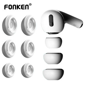 New Silicone Earbuds Earphone Earplug Cover for Apple Airpods Pro EarTips 2 Pcs L M S Size Headphone Ear tips for Airpods pro