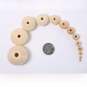 Log Bead Small Wooden Ball 4-50mm Natural Log Log Bead Scattered Beads Bracelet DIY Accessories Per Jin