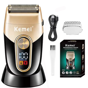 Kemei | KM-3209 Shaving Machine Foil Trimmer Razor Kemei High Quality Three Blade Heads Electric Shaver Trimmer for Men Beard Trimmer