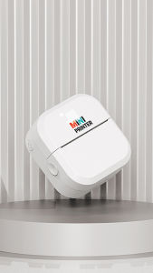 เครื่องพิมพ์สติกเกอร์มัลติฟังก์ชั่เครื่องพิมพ์ใช้ความร้อนผ่านบลูทูธไร้สายสำหรับเด็กเครื่องพิมพ์ภาพภาพนักเรียน