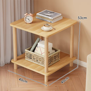evesigar | Living Room Bedroom Narrow Multi-layer Side Table