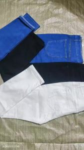 New Men Stretch Skinny Jeans Fashion Casual Slim Fit Denim Trousers White Black Blue Pants Male Brand Clothes size 27-36