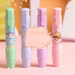 Bút Tẩy Dạng Nhấn Họa Tiết Hoạt Hình Dễ Thương Đồ Dùng Học Tập Dụng Cụ Văn Phòng E1404