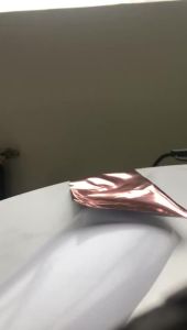 Metallic Chrome Rose Vinyl Wrap Mirror Glossy Film PVC Stretchable Decals Sheet Phone Laptop Sticker Air Release Free