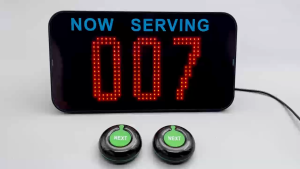 Queuing system machine Wireless queue call system Queue Wireless Calling System for Restaurant Hospital Kitchen Call Pager Long range waiting number LED Display for bank kitchen queuing system machine