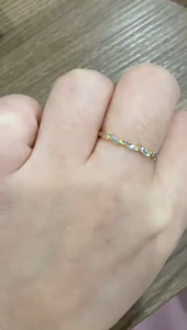 Poh Heng Jewellery 22K Ring in Yellow White Gold [Price by weight]