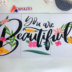 HIASAN DINDING SET BEAUTIFUL WALL DECOR SET PAJANGAN DINDING SATU SET DEKORASI DINDING BEAUTIFUL